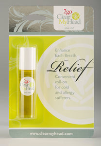 Clear My Head Ltd - '2go' Sinus Roll-On