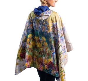 RainCaper - Fine Art RainCaper - Tiffany "Peonies & Iris"