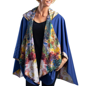 RainCaper - Fine Art RainCaper - Tiffany "Peonies & Iris"