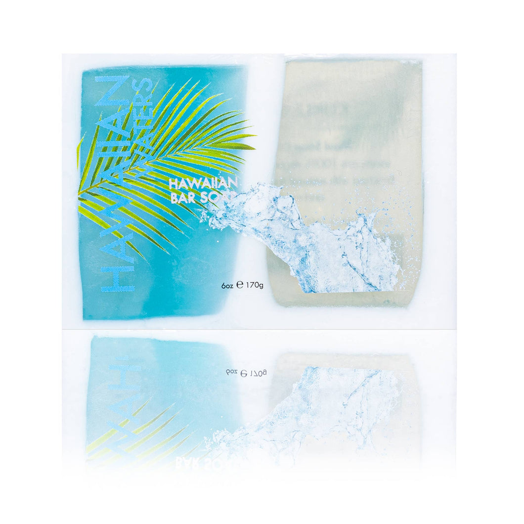 Maui Soap Co. - Hawaiian Waters Bar Soap with Kukui & Coconut Oil 6oz