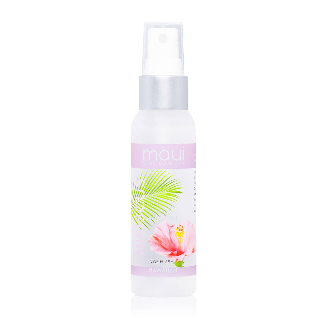 Maui Soap Co. - Hibiscus Hawaiian Body Mist - Alcohol-Free & Hydrating