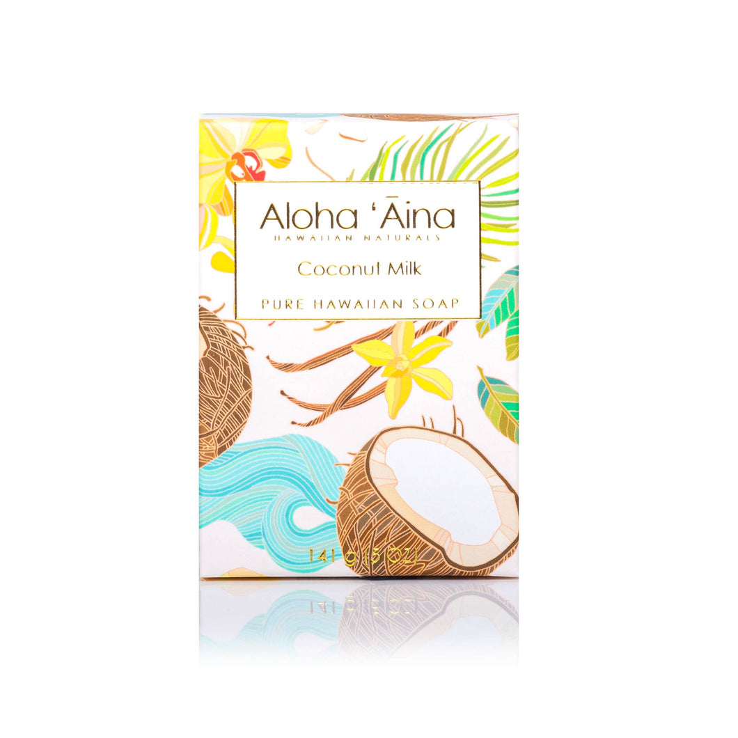 Aloha Aina Coconut Milk Pure Bar Soap Crazy Ladies More Inc Aloha Aina Coconut Milk Pure Bar Soap Crazy Ladies More Inc
