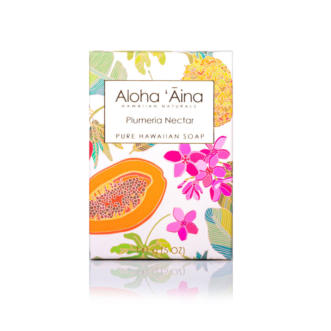 Maui Soap Co. - Aloha 'Aina – Plumeria Nectar Pure Soap