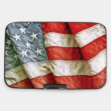 Load image into Gallery viewer, Monarque-American Flag Armored Wallet
