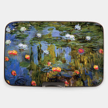 Load image into Gallery viewer, Monarque - Monet- Water Lilies Armored Wallet
