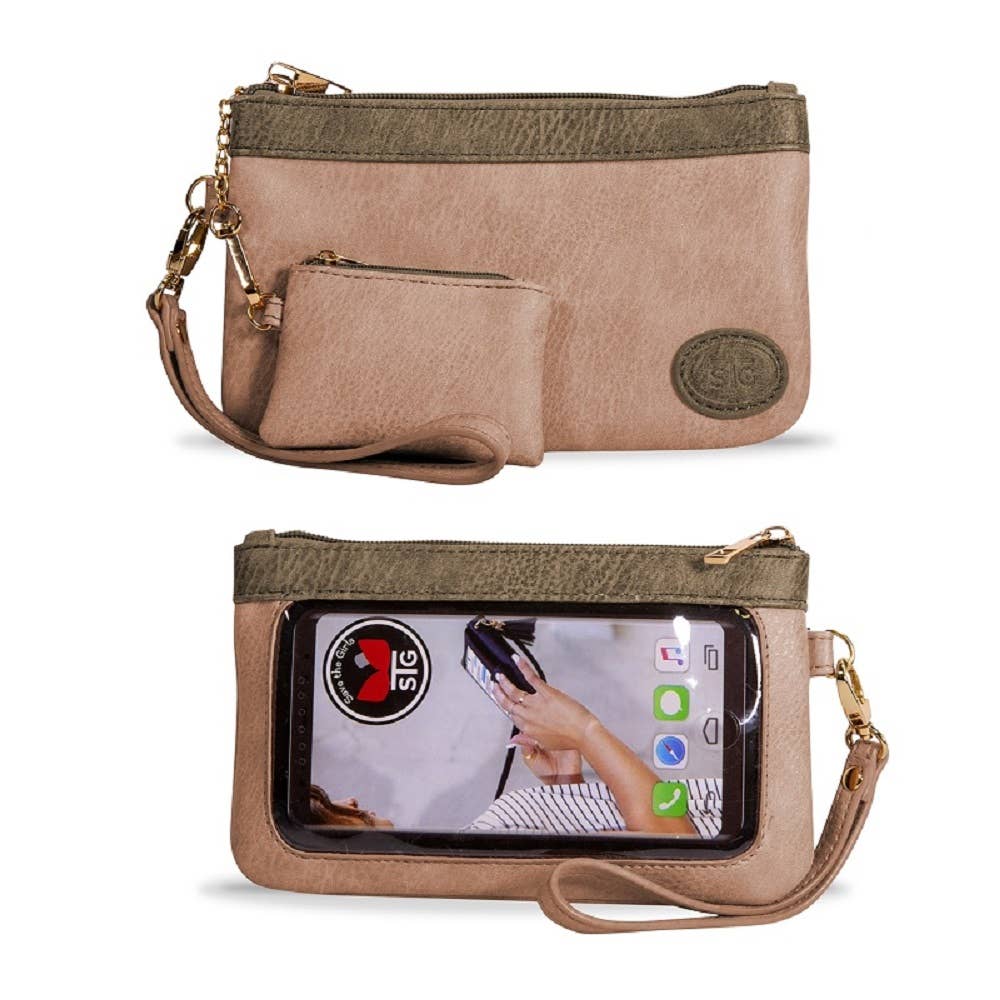 Catchy Clutch Just Peachy