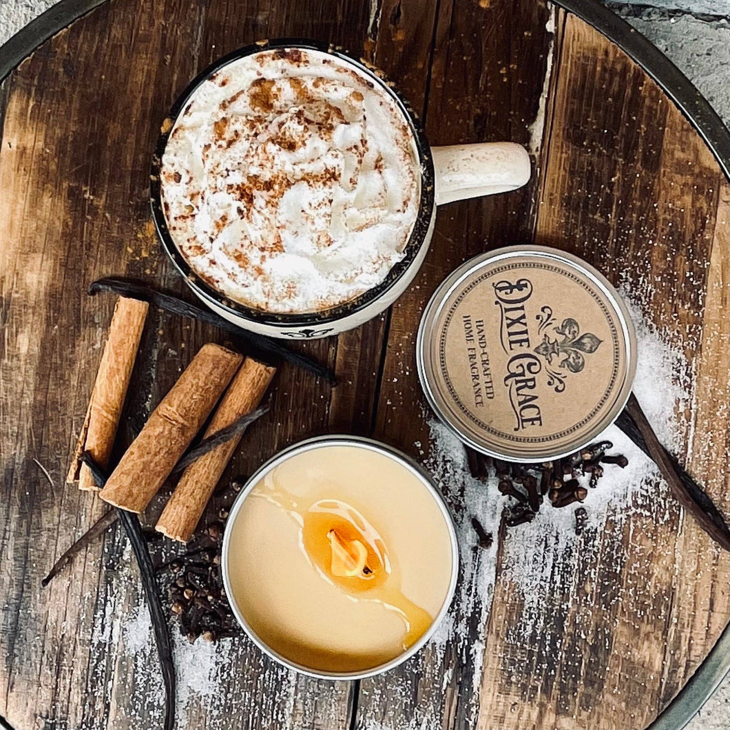 Spiced Pumpkin Cider - Wooden Wick Candle