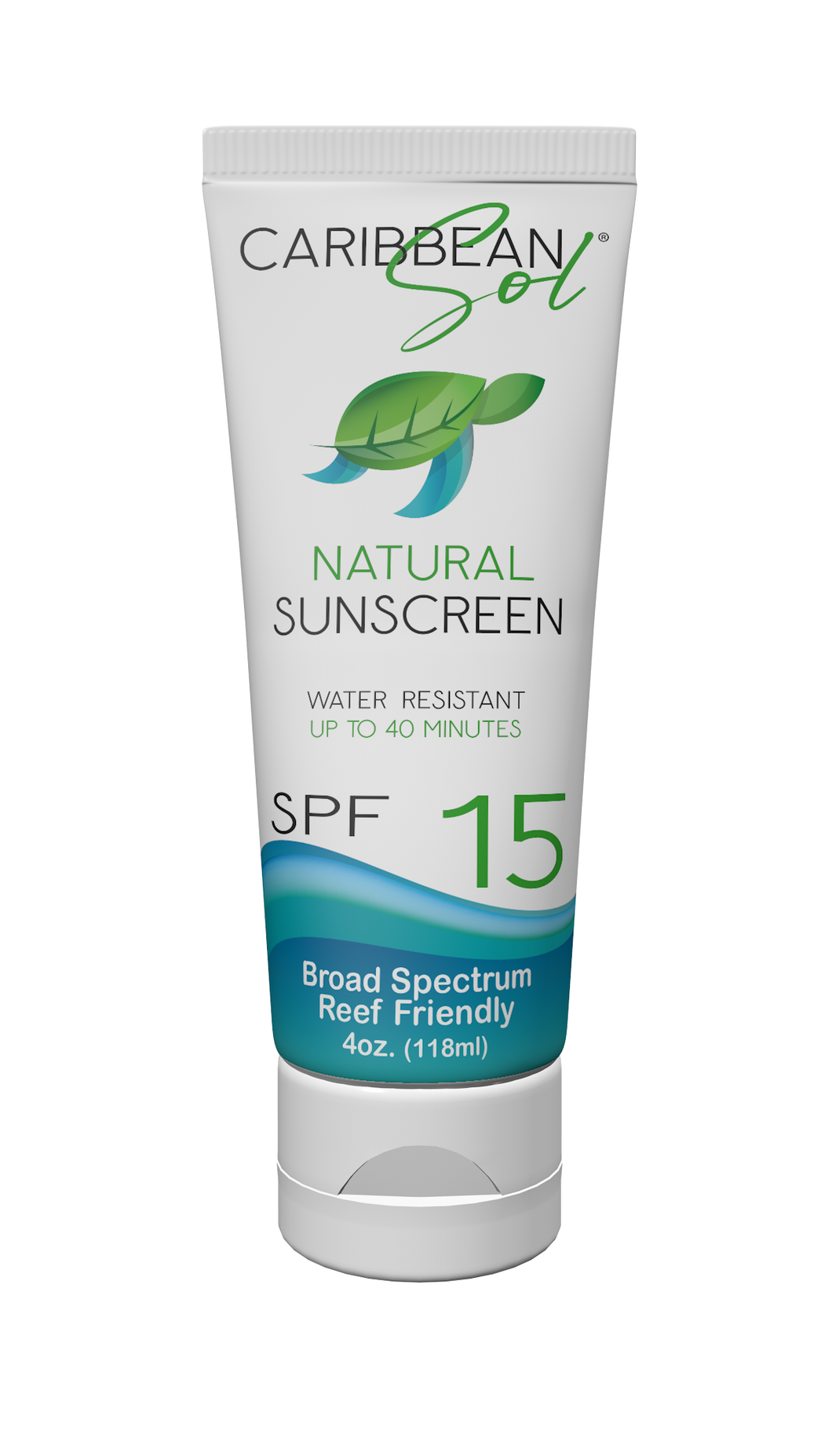 4oz Caribbean Sol Sunscreen SPF 15