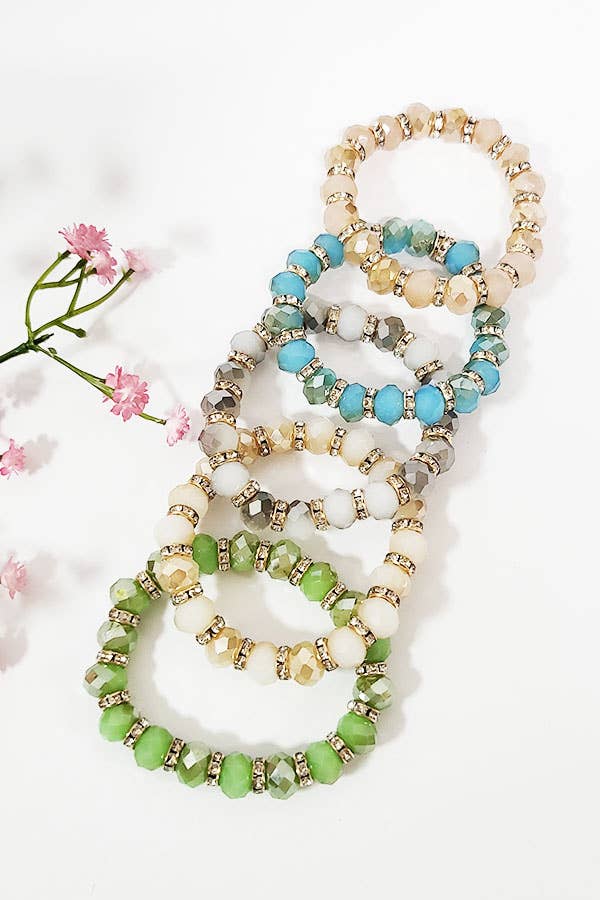 Glass Beads Bracelet