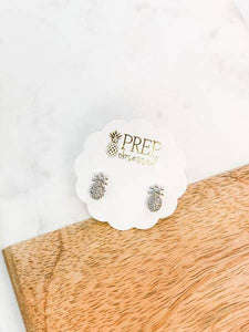 Prep Obsessed Wholesale - Mini Pineapple Stud Earrings