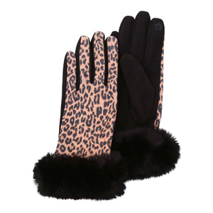 RainCaper - RainCaper Black & Leopard Touch Screen Gloves