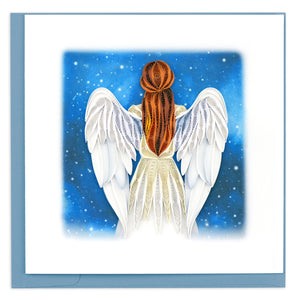 Quilling Card - Angel