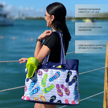 Load image into Gallery viewer, Beach Tote - Paws
