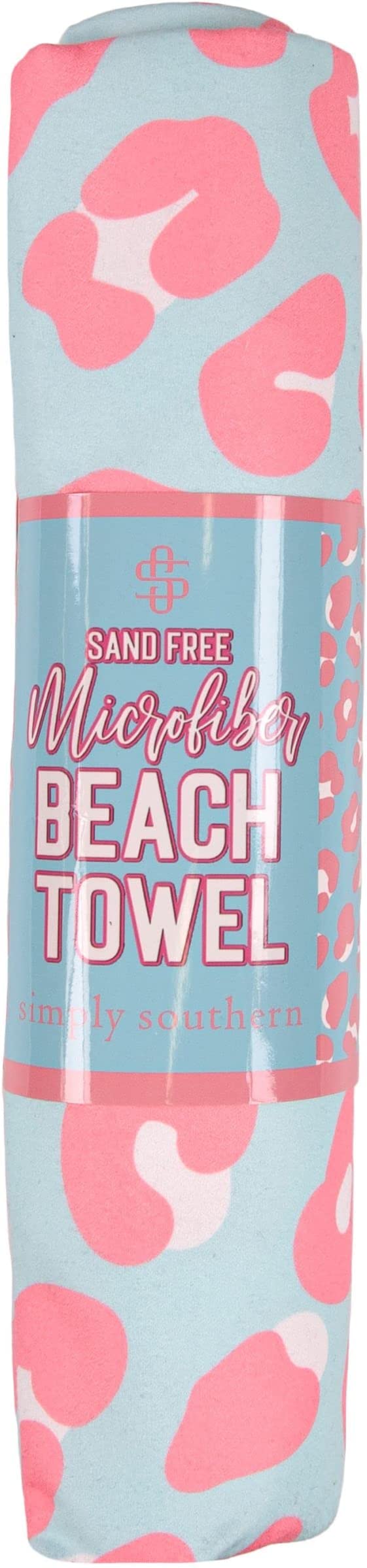 Simply Southern Microfiber Beach Towel Leo