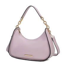 Load image into Gallery viewer, Lottie Vegan Leather Women Shoulder Bag by Mia k: Lilac
