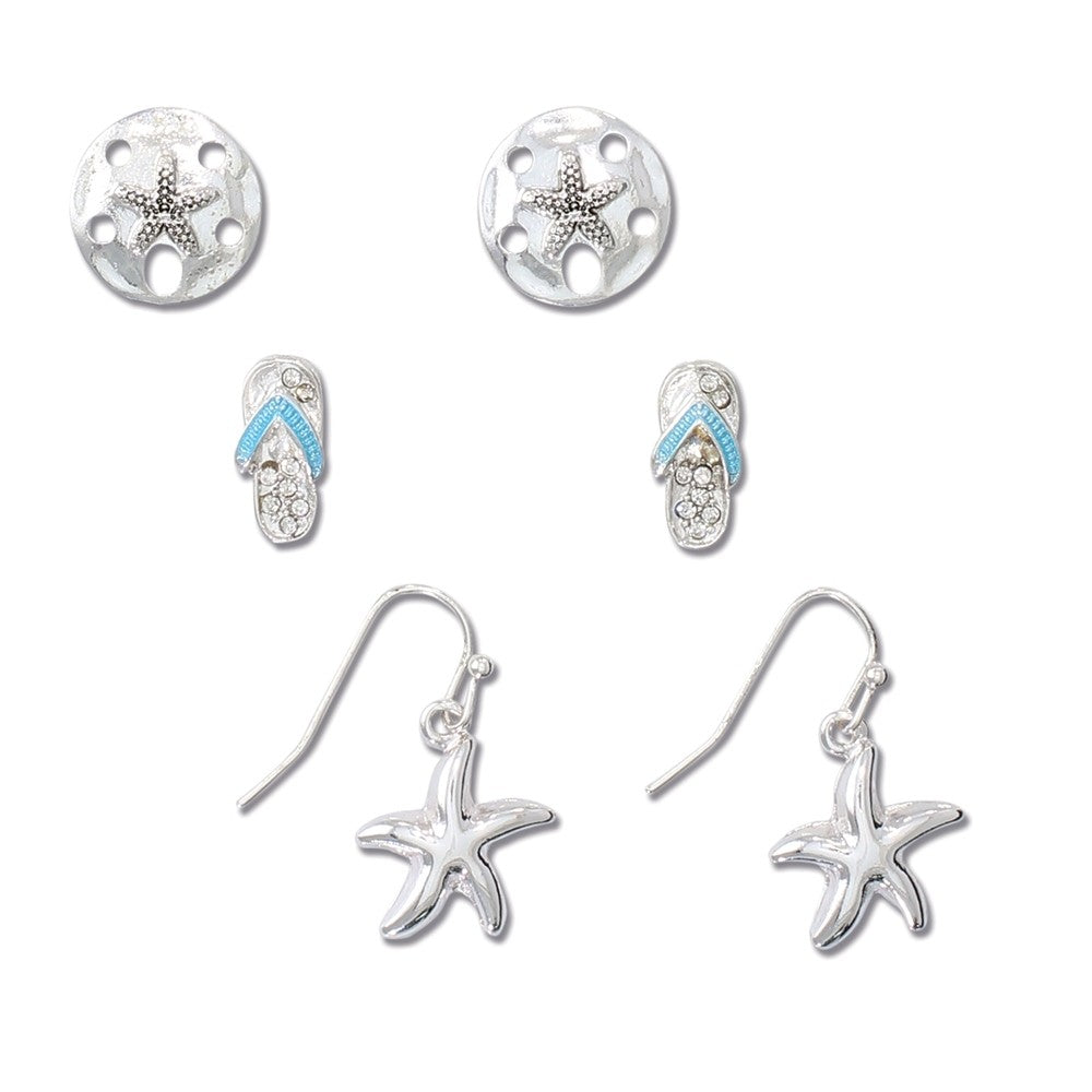 Earring-Sea lIfe Trio