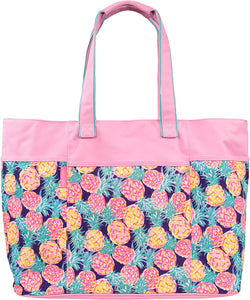 Simply Southern Beach Tote Pineapple