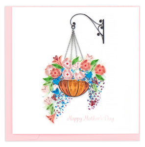 Mother's Day Hanging Flower Basket