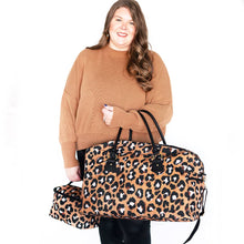 Load image into Gallery viewer, Spotlight Leopard Travel Bag
