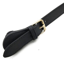 Load image into Gallery viewer, Buckle Handle- Vegan Leather Black

