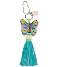 Load image into Gallery viewer, Consuela Charm, Aqua Butterfly RETIRED
