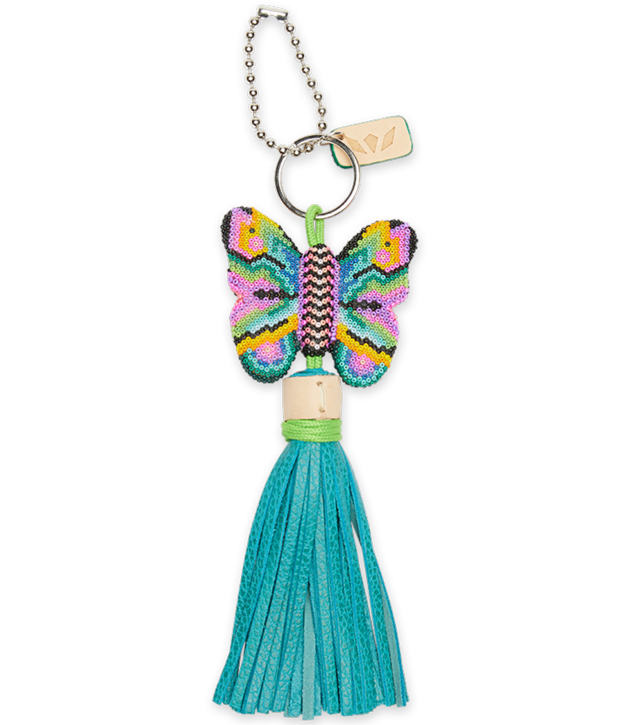 Consuela Charm, Aqua Butterfly RETIRED