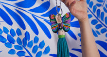 Load image into Gallery viewer, Consuela Charm, Aqua Butterfly RETIRED
