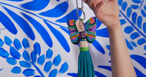 Consuela Charm, Aqua Butterfly RETIRED