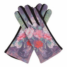 Load image into Gallery viewer, FINE ART VAN GOGH CARNATIONS TEXTING GLOVES
