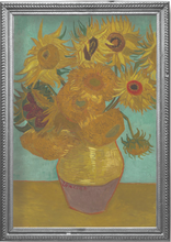 Load image into Gallery viewer, RainCaper - RainCaper van Gogh Sunflowers Reverse Umbrella
