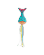 Load image into Gallery viewer, Consuela Shaker, AQUA MERMAID TAIL
