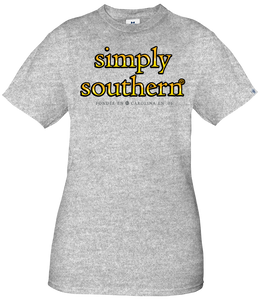 Simply Southern MAMA-Heather Grey