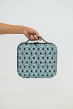 Load image into Gallery viewer, Customizable Cosmetic Case: Star Point Grey Blue
