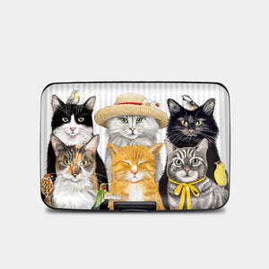 Monarque - Mary Lake Thompson Cats - Armored Wallet
