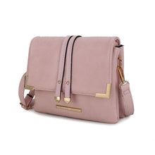 Load image into Gallery viewer, Valeska Multi Compartment Crossbody Bag by Mia k: Blush Pink
