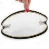 Load image into Gallery viewer, Tropical Flamingo &amp; Clear Plastic 3 Piece Make-up Set

